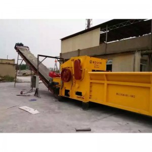 Waste Pallet Wood Chipper Machine/ Industrial Wood Crusher Equipment