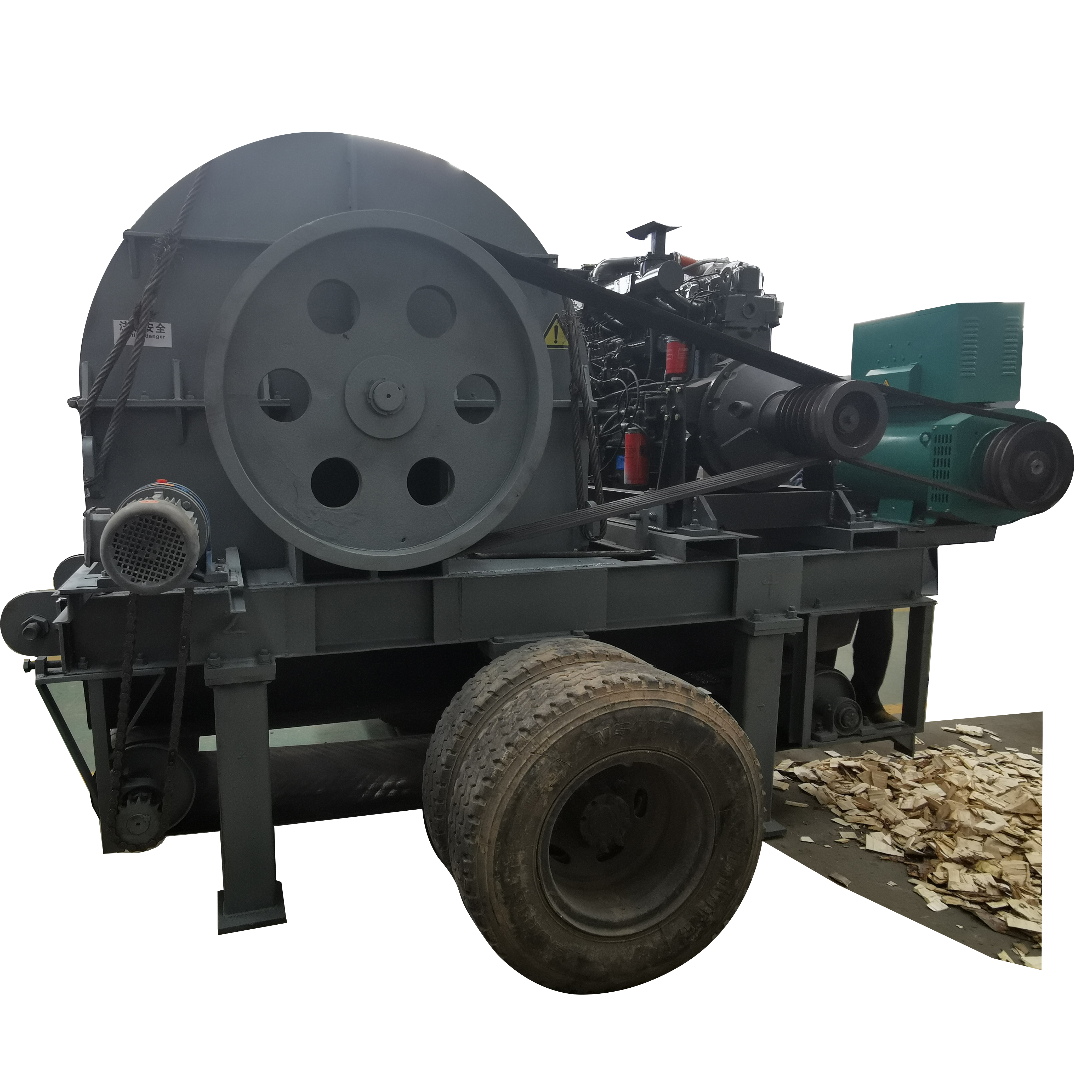 PriceList for Sawdust Powder Machine -
 Mobile Wood Chipper   FD1710 – Pengfuda