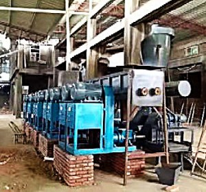 Competitive Price for Wood Sawdust Making Machine -
 Sawdust Charcoal Brequetting Extruder/Briquette Charcoal Making Machine From Wood Sawdust  – Pengfuda